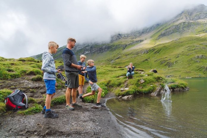 Actieve gezinsvakantie in de Zwitserse Alpen
