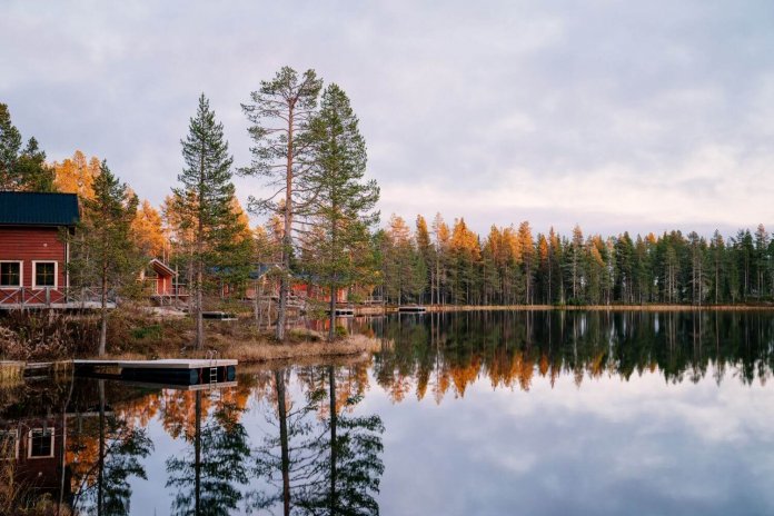 Lapland in de herfst