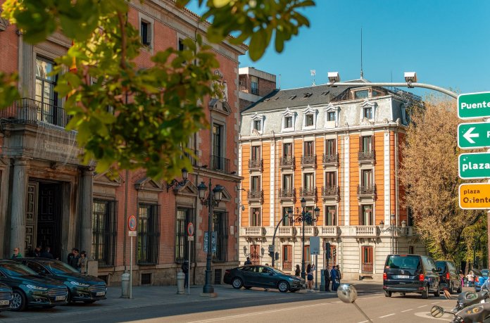 bebouwde kom in Spanje Madrid