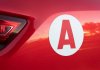 Rode 'A' Franse auto rijbewijs