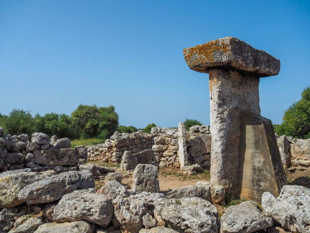 Taula talayotische periode Menorca