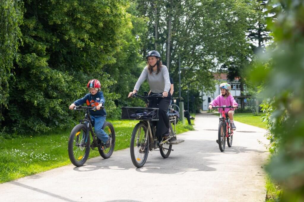 Vervoersplan gezin fiets Cambio