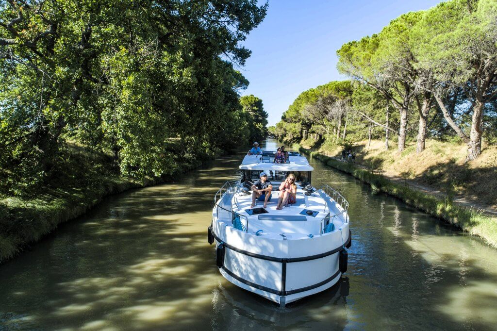 Vaarvakantie rivier in Frankrijk