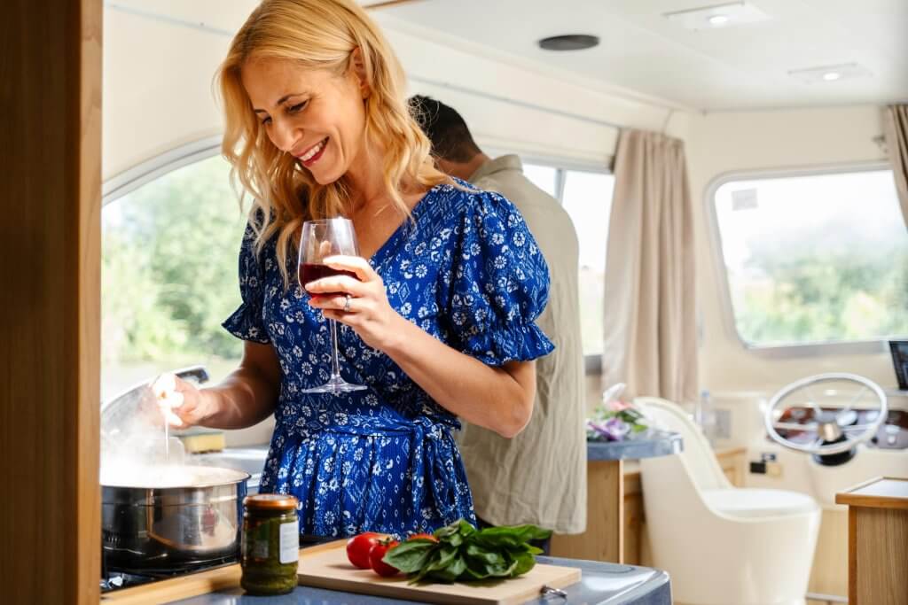 Vaarvakantie koken aan boord