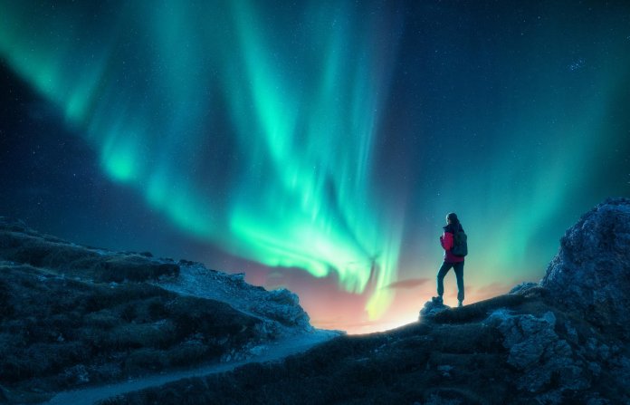 Noorderlicht en sterren kijken