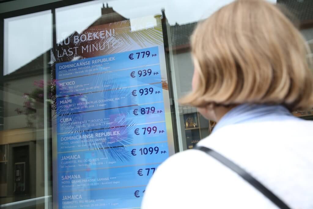 Vakantie reizen reiskantoor