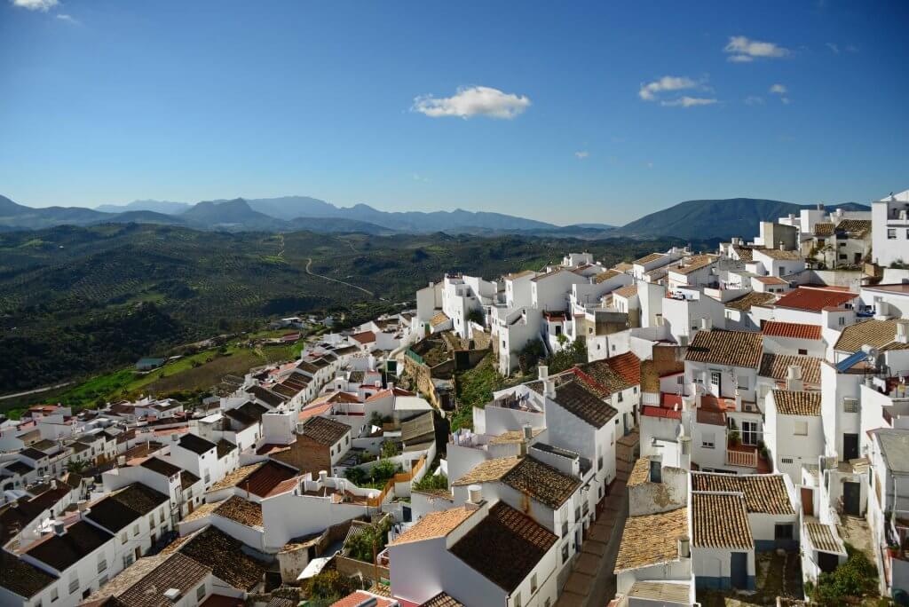 roadtrip autoroute witte dorpjes Andalusië Spanje