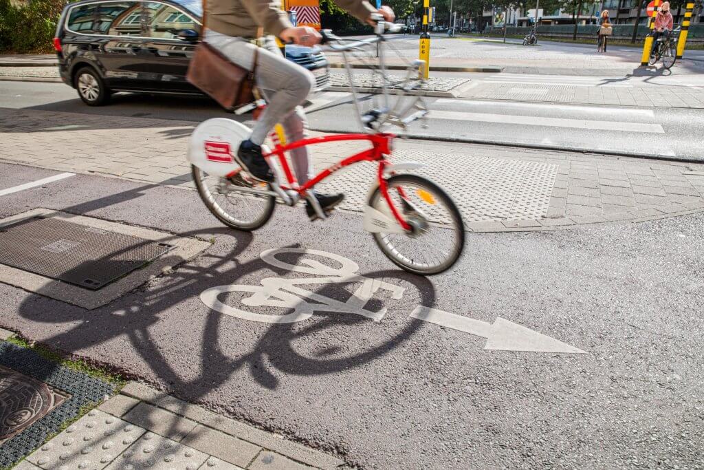 Fietspad, fietssuggestiestrook, fietszone